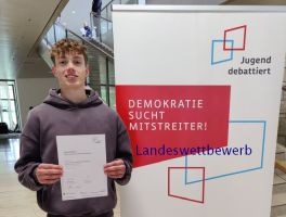 Starke Konkurrenz beim Landesfinale „Jugend debattiert“